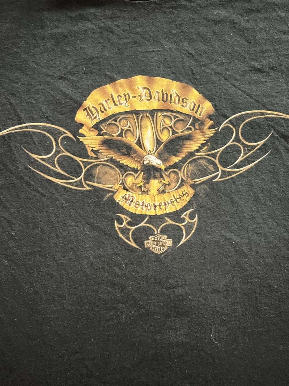 Harley-Davidson T-Shirt Size XL Black Seacoast New Hampshire
